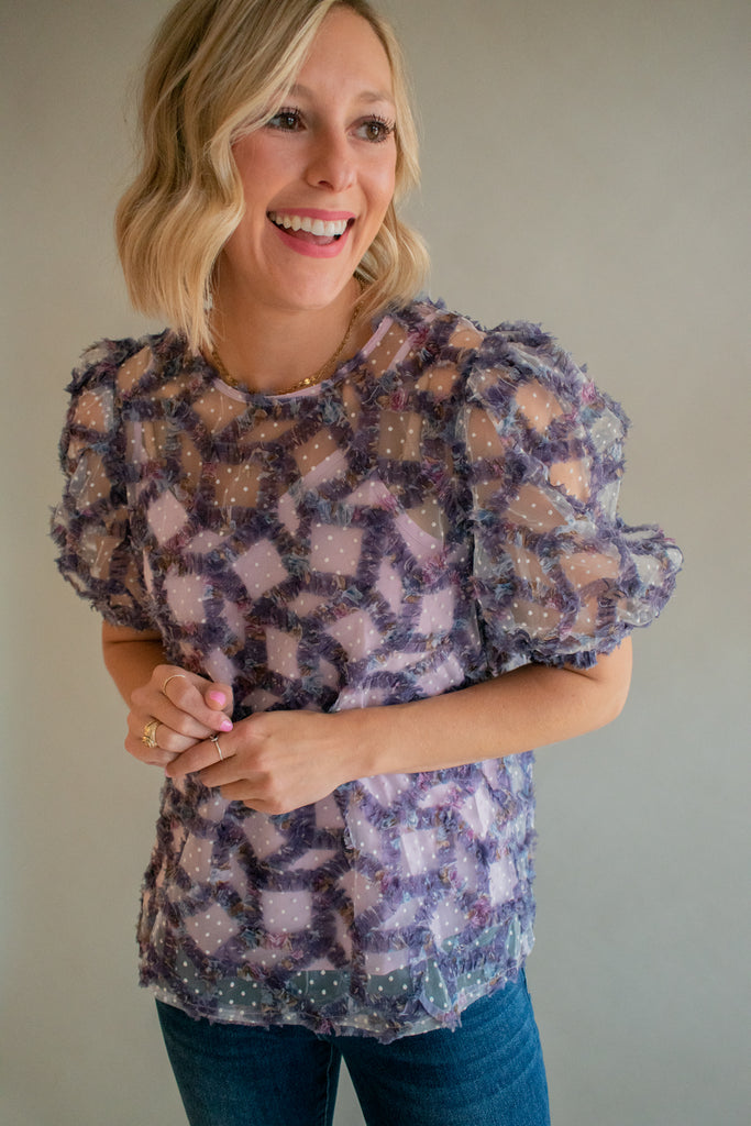 The Arabella Texture Top
