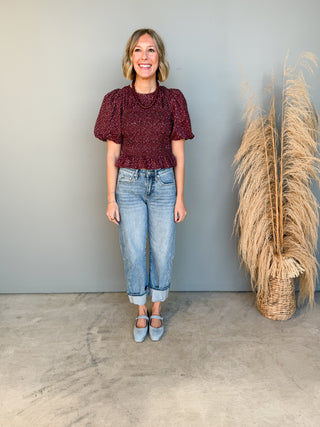 The Linus Polkadot Top