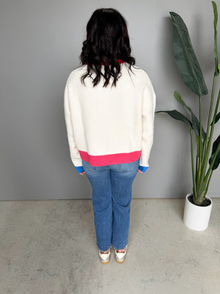 The Jersey Button Sweater