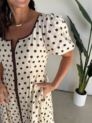 The Claybourne Dress (Mocha)