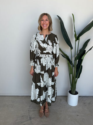 The Cinder Dress (Olive)