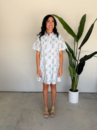 The Nova Striped Dress