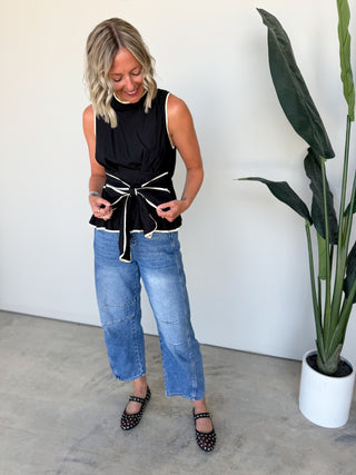 The Pryanka Tie Top
