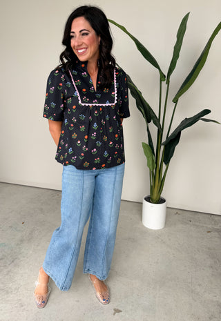 The Sullivan Scalloped Top
