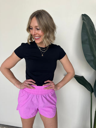 The Zane Athletic Shorts (Orchid)