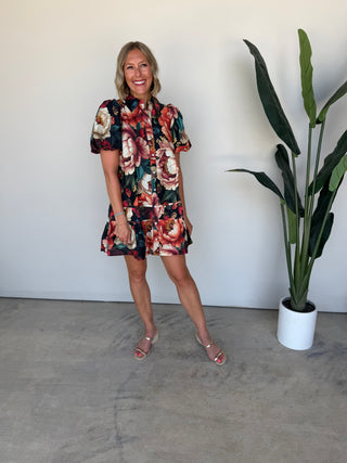 The Paris Floral Dress