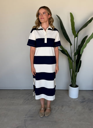 The Claire Striped Dress