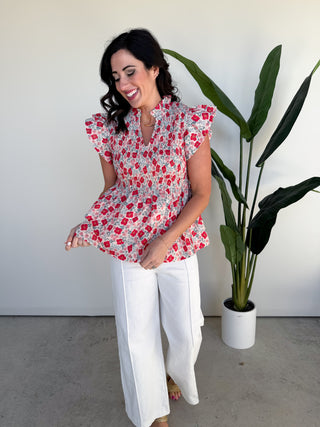 The Larkstone Top (Red)