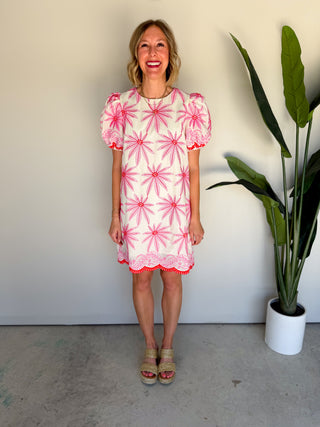 The Petunia Embroidered Dress