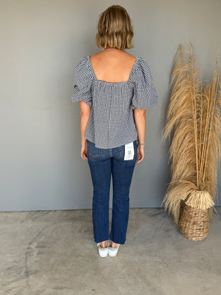 The Florivel Gingham Top