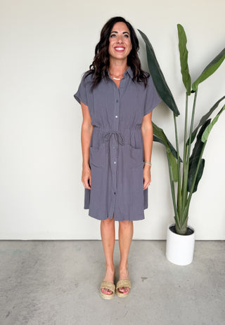 The Flint Linen Dress
