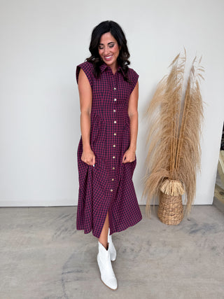 The Cassidy Gingham Dress