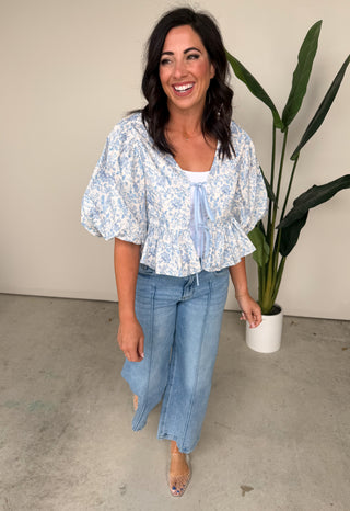 The Calloway Tie Top