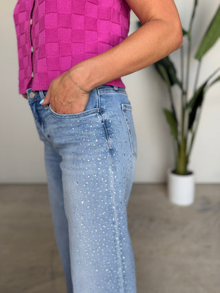 The Intrigue Rhinestone Denim