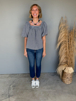 The Florivel Gingham Top