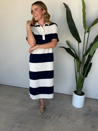 The Claire Striped Dress