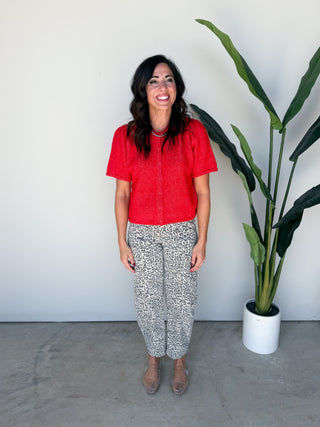 The Iliana Sweater (Red)