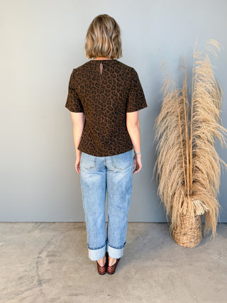 The Belen Leopard Top