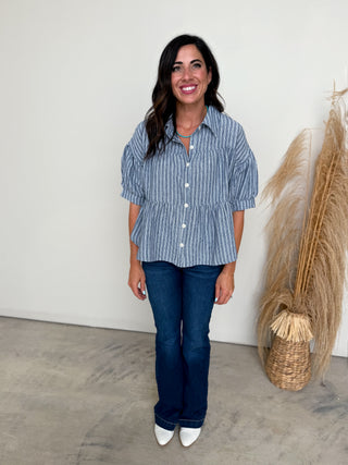 The Linnea Button Top