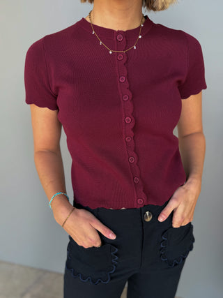 The Nola Button Sweater