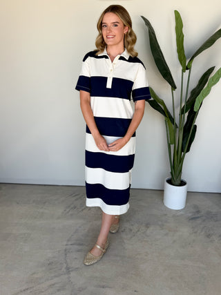 The Claire Striped Dress