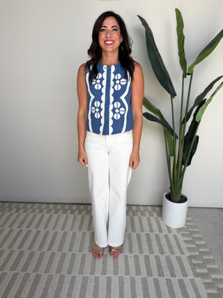 The Arden Embroidered Top
