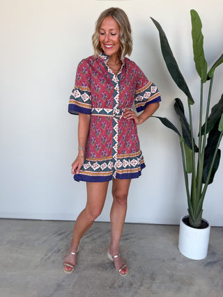 The Leona Belted Dress