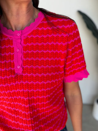 The Jovie Scalloped Sweater
