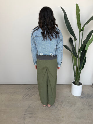 The Sophie Distressed Denim Jacket