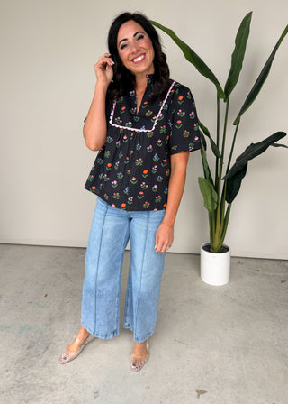 The Sullivan Scalloped Top