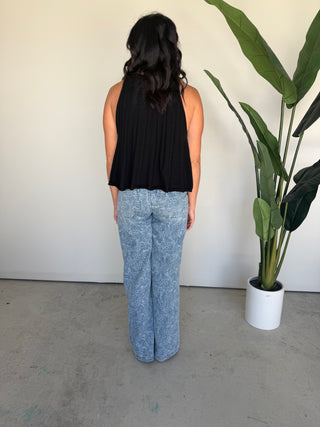 The Theodora Knit Top (Black)