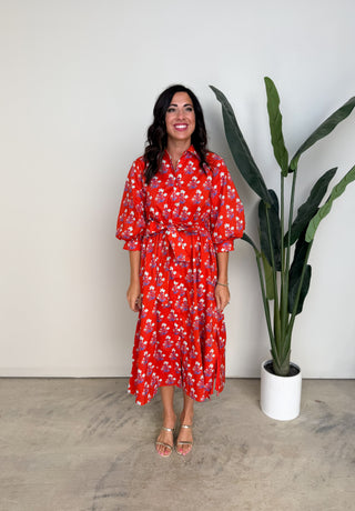 The Vail Button Dress