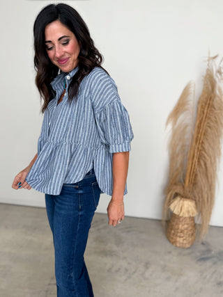 The Linnea Button Top