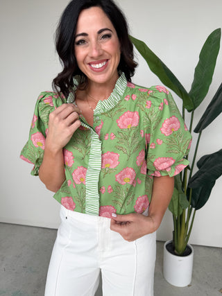 The Penni Flower Top