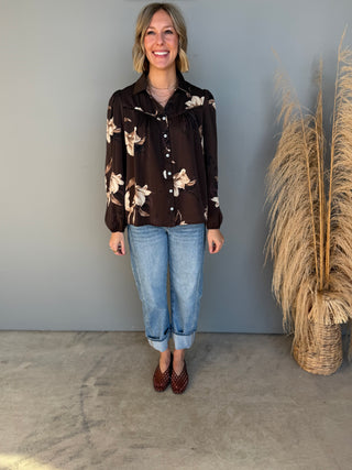 The Donya Top (Brown)