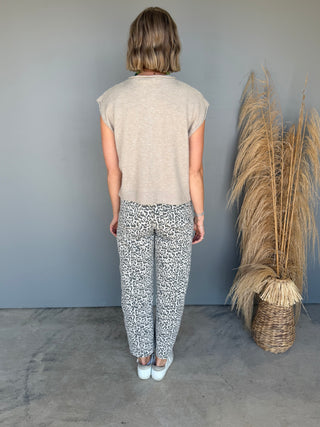 The Hallie Button Sweater