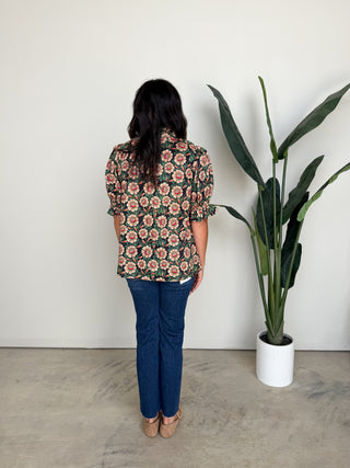 The Hayes Floral Top