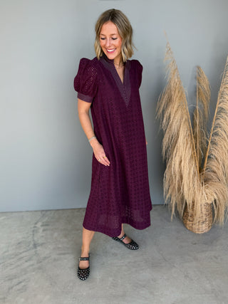 The Tansy Eyelet Dress