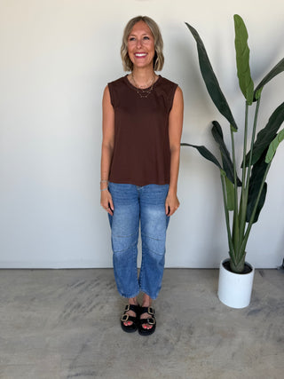 The Bailey Top (Brown)