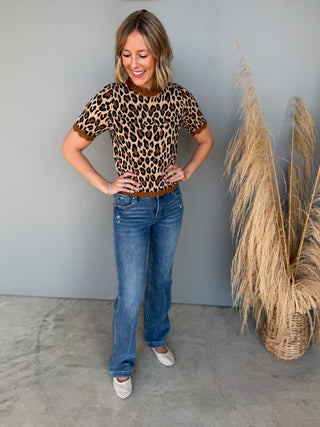 The Greer Leopard Sweater