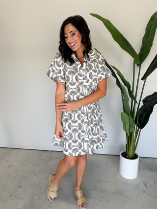 The Seabrook Button Dress