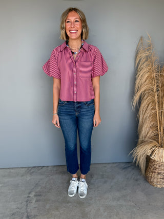 The Bundy Striped Top