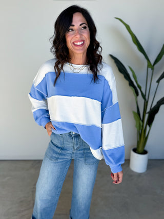 The Selene Colorblock Top