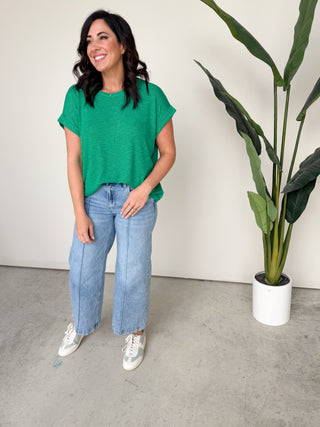 The Miller Knit Top (Kelly)