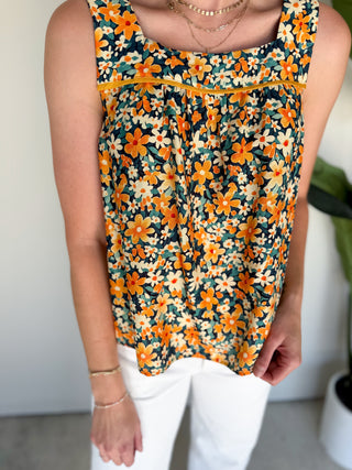 The Daphne Floral Top