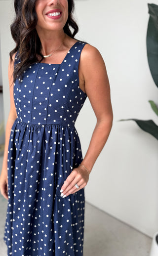 The Autumn Polkadot Dress