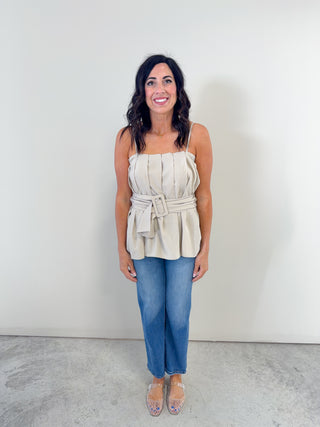 The Hartley Pleated Top