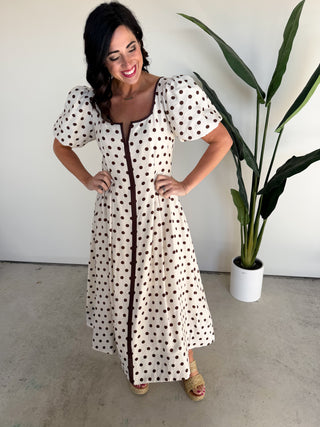 The Claybourne Dress (Mocha)