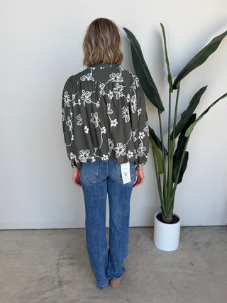 The Isadora Button Top