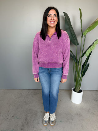 The Wade Pullover (Plum)